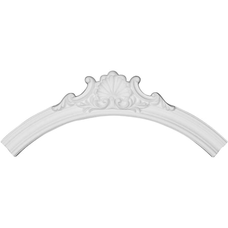 Ekena Millwork 50"OD x 43 3/8"ID x 3 3/4"W x 1"P Shell Ceiling Ring (1/4 of complete circle) CR50SH